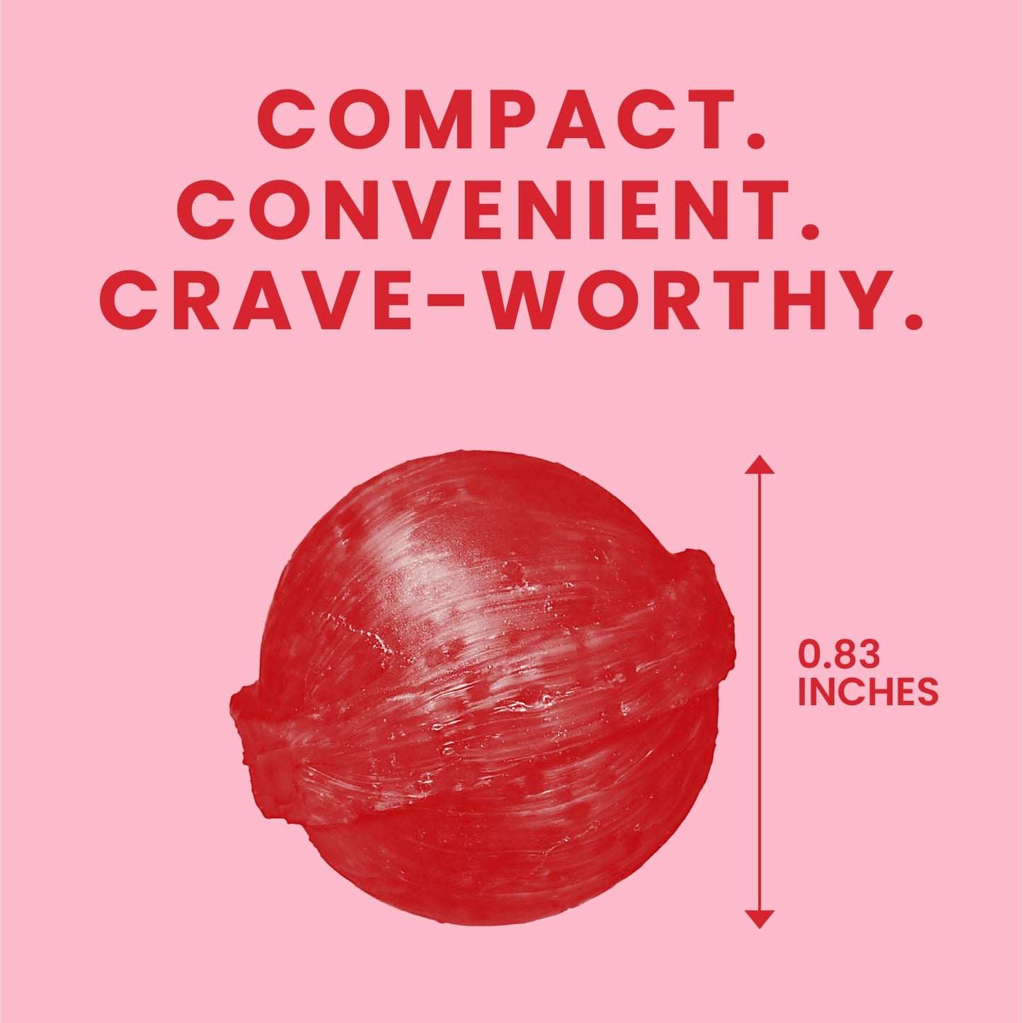 Sweeter Collective Hard Candy, Organic & Long-Lasting 15 Pops 2.82 oz - Shirley Temple