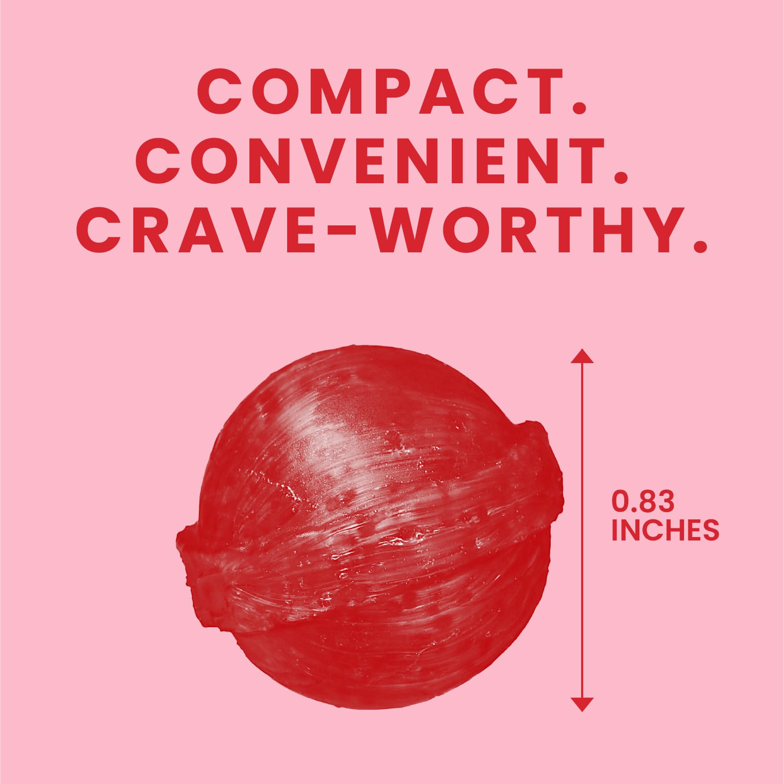 Sweeter Collective Hard Candy, Organic & Long-Lasting 15 Pops 2.82 oz - Shirley Temple