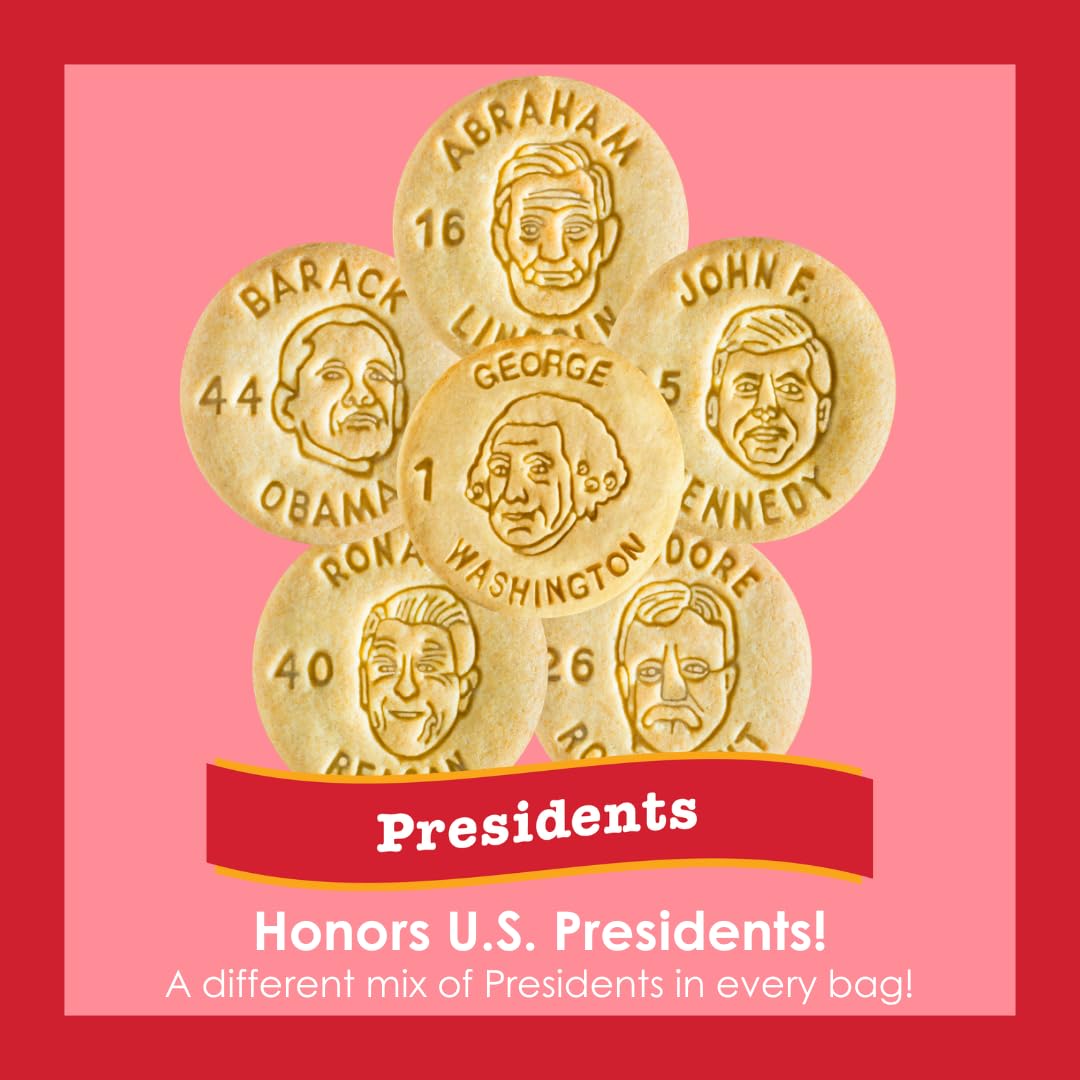 EDUCATIONAL SNACKS - U.S. Presidents Edition | Nut-Free, All-Natural Educational Snacks for Kids | Discover U.S. Presidents & the White House
