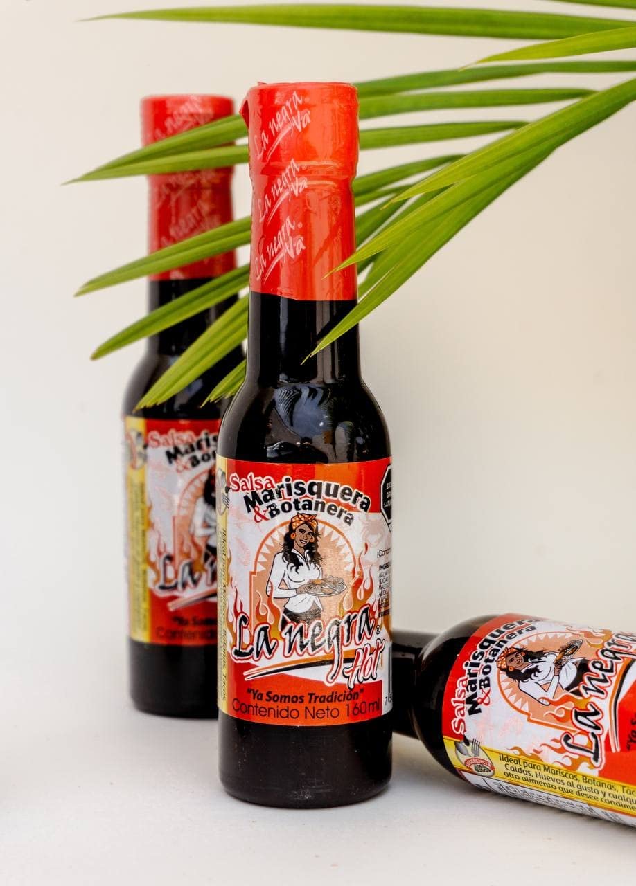La Negra Hot | Salsa Marisquera & Botanera | (Pack of 1 - 5.4 Oz)