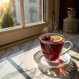 VINIA Cranberry Hibiscus Herbal Tea Bags, Made with Organic Herbal Tea, Infused with Piceid Resveratrol for Heart Health, Nitric Oxide, Physical