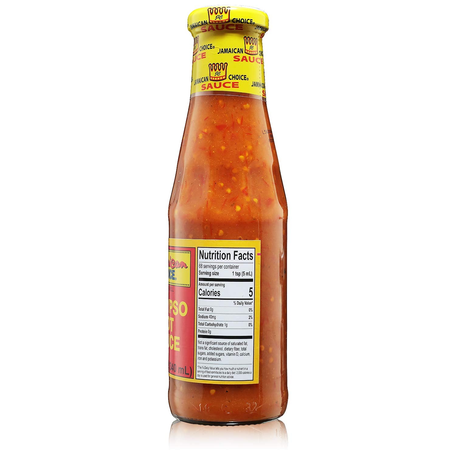 Calypso Hot Sauce - By Jamaican Choice (Large (11.5 oz))
