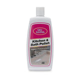 Gel-Gloss Home Kitchen & Bath Polish | Carnauba Cleaner Wax Formulation | Removes Water Spots, Light Scratches & Stains | Restores Color & Shine |