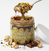 Dubai Chocolate Jar - Gourmet Rich Pistachio Kunafa Treat, Crunchy & Creamy Kunafa Pistachio Chocolate Spread Delight [Choose Flavor & Size] (8 oz
