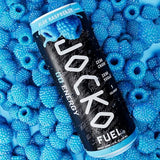 Jocko Fuel GO Energy Drinks, Blue Raspberry - 95mg Caffeine with Added Adaptogens, Vitamin B12 & B6, & L Theanine for Mood & Focus Support, No Sugar
