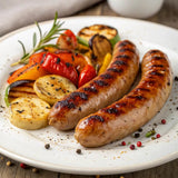 Amylu Foods Cacio e Pepe Chicken Sausage, Natural Ingredients, 17g of Protein, GAP Certified Chicken Raised with No Antibiotics, Fully Cooked