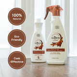 AspenClean Natural Floor Cleaner Concentrate | Makes 18 Bottles | EWG Verified | Safe for Tile, Wood & Laminate | 18 fl oz