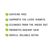 Daily Detox Cleansing Herbal Tea, Caffeine Free Organic Loose Leaf Tea for detoxing