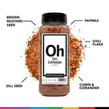Spiceology - Oh Canada Steak Seasoning - All-Purpose BBQ Rubs, Spice Blends and Seasonings - Use on: Chicken, Pork, Steak, Bacon, Lamb, Burgers,