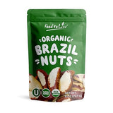 Food to Live - Organic Brazil Nuts, 8 Ounces - Non-GMO, Raw, Whole, No Shell, Unsalted, Kosher, Vegan, Keto, Paleo Friendly, Bulk, Rich in Selenium
