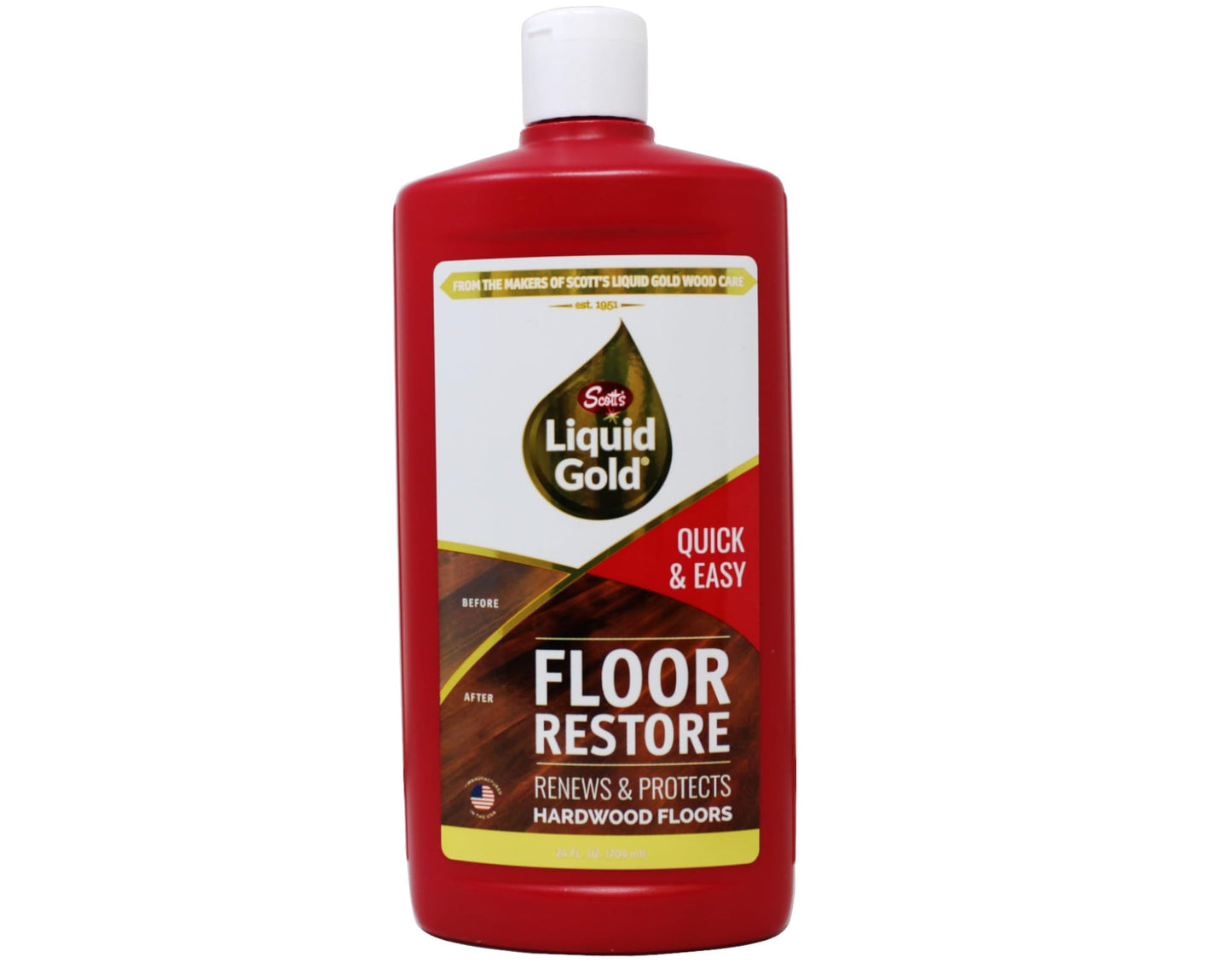 Scott's Liquid Gold Floor Restore, Renews Hardwood Floors - Pack of 2