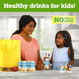 good2grow Organic Fruit Fusion Juice for Kids - Juice Bottles Bulk 24 Pack, Reusable Bottle, No Sugar Added - 6 fl oz, Pack of 24 (Spill Proof Tops