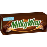 MILKY WAY Candy Milk Chocolate Bars Bulk Pack, Full Size, 1.84 oz Pack of 36)