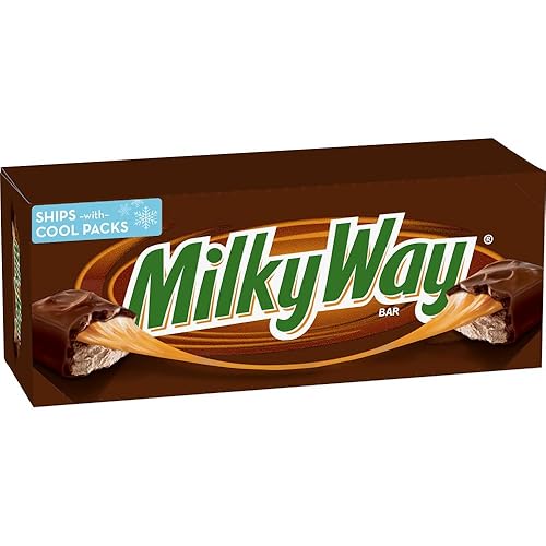 MILKY WAY Candy Milk Chocolate Bars Bulk Pack, Full Size, 1.84 oz Pack of 36)