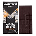 Montezuma Absolute Black 100% Cocoa With Orange And Coco Nibs 90g (Pack of 3)