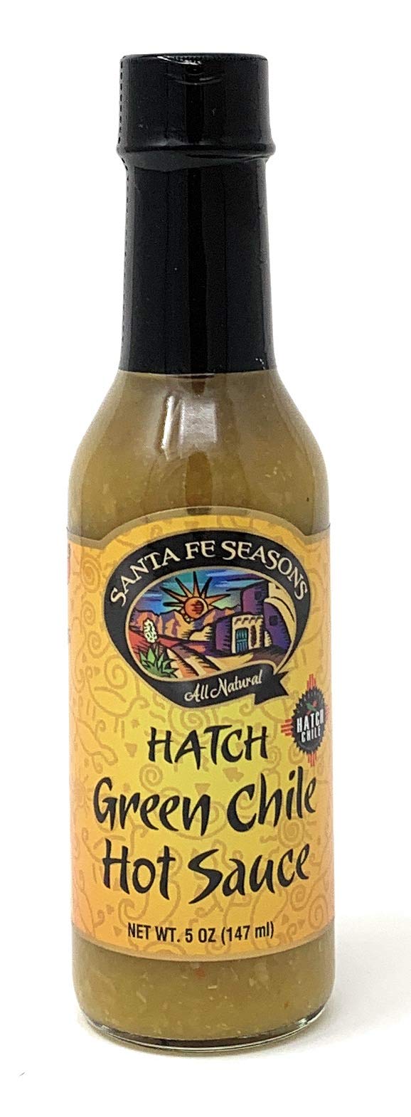 Santa Fe Seasons Green Chile Hot Sauce, 5 OZ