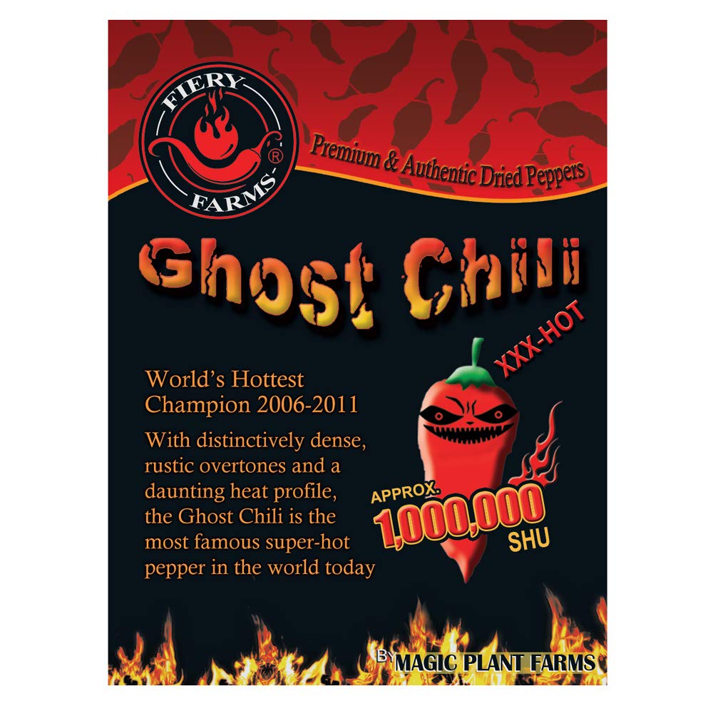 Bhut Jolokia Whole Pods | Ghost Pepper Whole Pods (1kg)