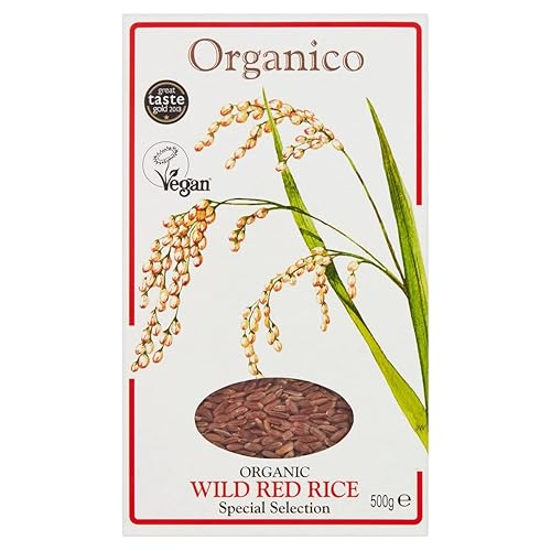 Organico Wild Red Rice Wholegrain 500g - Pack of 2