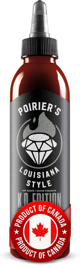 Poirier's Louisiana Style KO Edition Hot Sauce - Single Bottle
