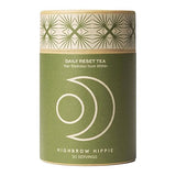 Highbrow Hippie Daily Reset Tea | Hair Wellness From Within, Stress Support & Circulation Boost | Organic Rooibos, Honeybush, Ashwagandha, Ginger |
