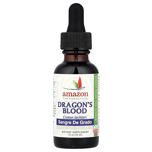 Sangre de Grado - Dragon's Blood (1oz) Wild Crafted - Gluten Free - Keto Friendly - Vegan Certified - Non-GMO - Certified Organic - All Natural