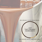 Nibble Chocolate Dominican Republic 85% | 3 Pack | Certified Organic | Gluten & Soy Free | 2 Ingredients