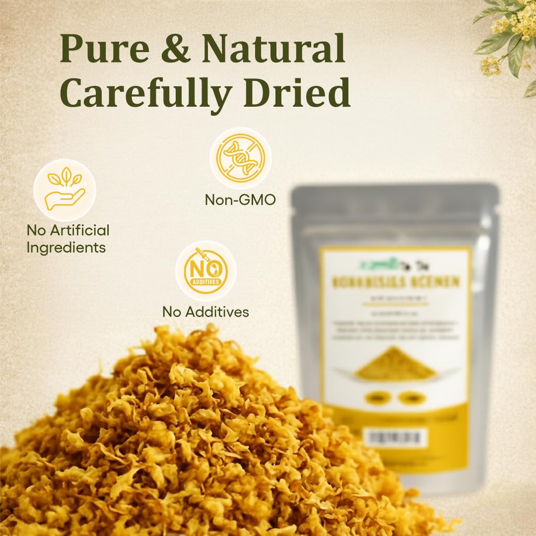 Green Hill Tea Osmanthus Flower Dried - Premium- Fragrant Osmanthus Dried Flowers -Loose Leaf Tea - 100% Pure, Natural, Non-GMO - Great for Brewing