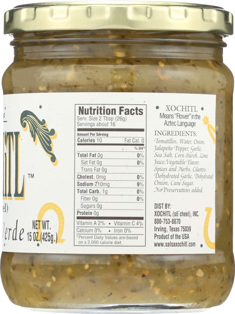 Xochitl Asada Verde Salsa Medium - 15 oz