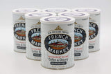 French Market Coffee & Chicory Restaurant Blend Medium-Dark Roast Ground Coffee, 12oz Can (Pack of 6)