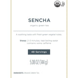 Tea Forte Sencha Green Tea Event Box, Bulk Pack of 48 Pyramid Infuser Tea Sachets for All Occasions