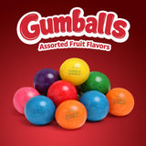 Bulk 1 inch Gumball Machine Refills - 1.5 lb Assorted Fruit Bubble Gum Balls - For Gumball Machines, Parties, and Candy Buffets - Original Flavor