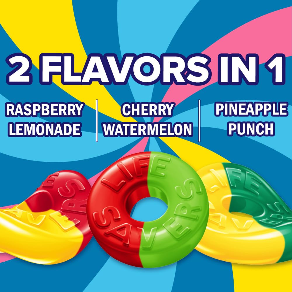 Life Savers, Gummies Collisions Gummy Candy, 7 Ounce