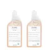 naturally it's clean Floor Enzyme Floor Cleaner | 24 Gallon Rinse Free Concentrate | 2 Pack