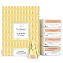 Tea Forte Ginger Lemongrass Premium Caffeine-Free Herbal Tea Blend Event Box, Bulk Pack 40 Count, 10 per tray Individually Wrapped Handcrafted Pyramid