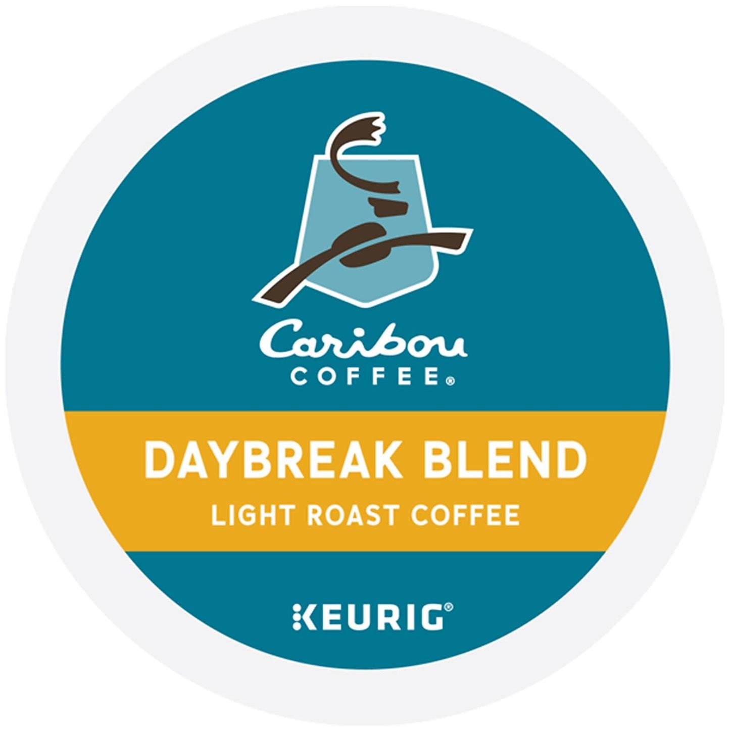 Caribou Coffee Daybreak Morning Blend, K-Cups for Keurig Brewers, 24 Count (Pack of 4)