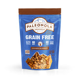 Paleonola Cinnamon Blueberry Grain Free Granola, 10 Oz Resealable Bag (Pack of 1) - Grainless Paleo Granola Blended w/Dried Coconut & Blueberries