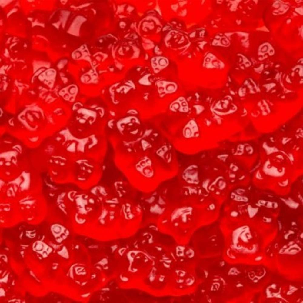 Flavorful, Fresh & Soft Gummi Bears, World's Best Gummy Candy in Bulk, 1 LB Pack of Gummy Bears (Wild Cherry)