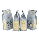 Coffee Masters Whole Bean Coffee Sampler, Jamaican Me Crazy, Vanilla Nut Creme, Caramel Kiss, Highlander Grogg, 48 Ounce