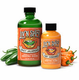 Liv’n Spicy Duo Pack | Spicy Jalapeño & Fiery Habanero Elixirs | Zero Calorie Cocktail Mixer Set | Vegan | Sugar-Free | Organic Infused Drink