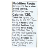 Wholesome Sweeteners Organic Original Pancake Syrup, 20 Fluid Ounce -- 6 per case
