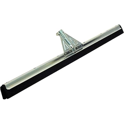 MARSHALLTOWN QLT Double Blade Floor Squeegee, Soft Foam Rubber, Aluminum Frame, Handle Sold Separately, 13717