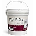 Beef Tallow for Cooking 7 LB Bulk Pail w/Safety Seal No Additives or Preservatives