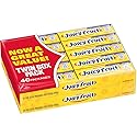 JUICY FRUIT Original Bubble Gum Chewing Gum Bulk Pack, 5 Stick (Pack of 40)