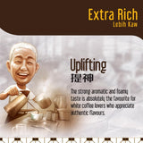 4 Pack Malaysia Famous Ah Huat White Coffee 3 In 1 Extra Rich ( 4 pack x 15 Sachets )