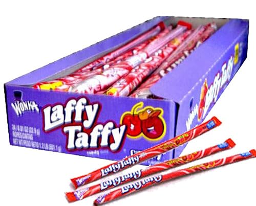 Laffy Taffy Rope - Case of 24 (Cherry)