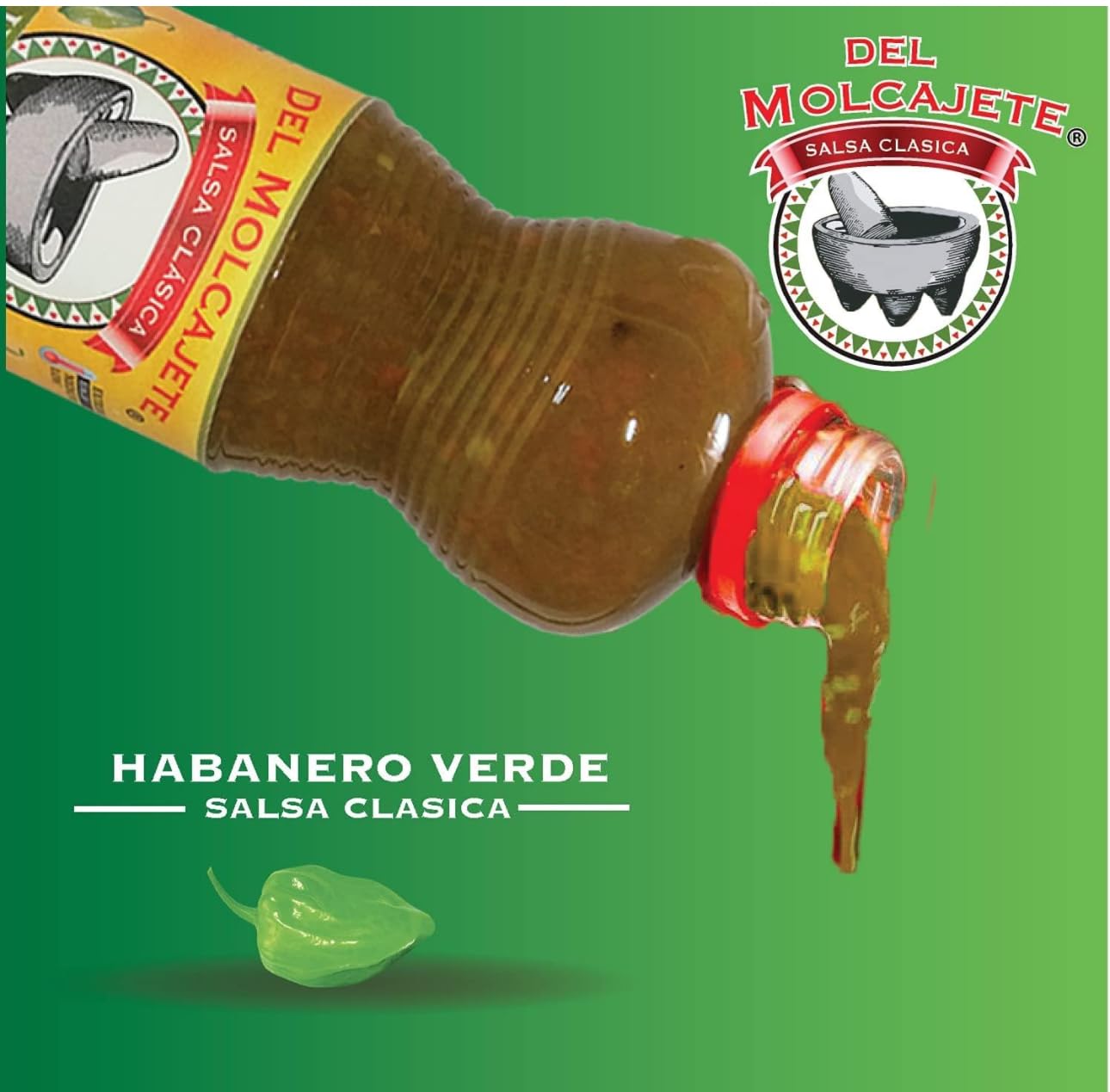 Salsas Del Molcajete Habanero Variety 3-Pack 9.17oz.
