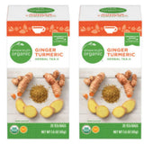 Simple Truth Organic Ginger Turmeric Herbal Tea 20 ct (Pack of 2)