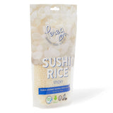 Sushi Rice (16 Oz/Bag x 6 Pack) - White Sticky Short Grain - Vegan, Non-GMO, Made In USA, Sushi, Rice Ball, And Everyday Japanese Dishes - Resealable Packaging