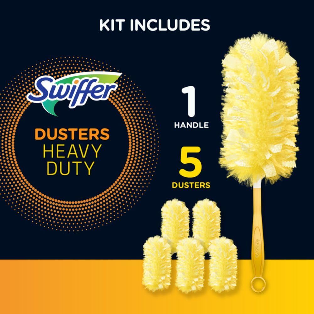 Swiffer Duster Heavy Duty Starter Kit with 2 Refills