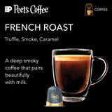 L'OR Barista Coffee Pods, 10 Count Peet's French Roast, Single-Serve Aluminum Capsules Compatible with the L'OR BARISTA System, 10 Count (Pack of 1)